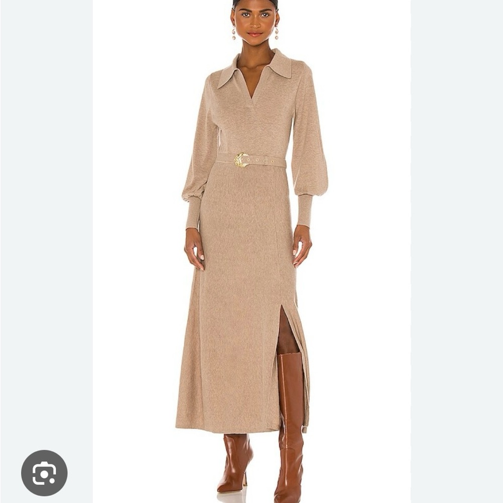 NICHOLAS “Oatmeal” Sweater Maxi Dress